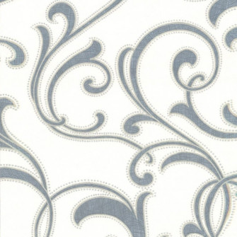 Moda Rococo Wallpaper Cream Silver From I Love