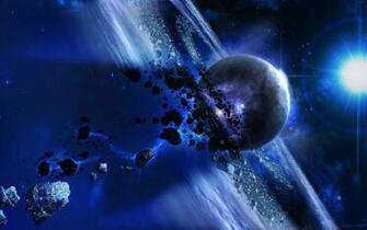 Amazing Space 3d Art Wallpaper HD For iPhone Android Desktop