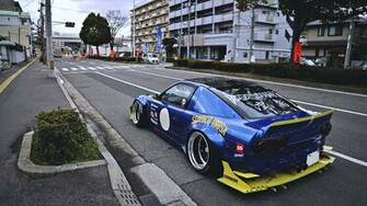Nissan 180sx Road Blue Town Speed Race Motors Cars