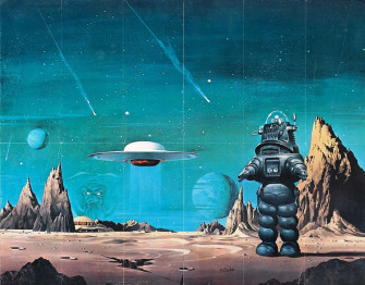 Retro Futurism Wallpaper