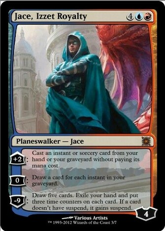 Jace Izzet Royalty Fan Made Card By Epikart