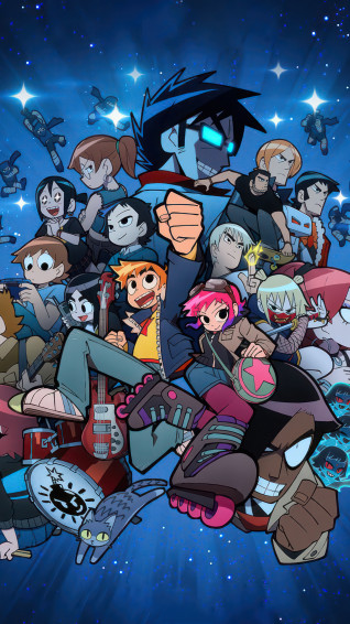 Scott Pilgrim Takes Off Netflix Anime Series 4k Wallpaper iPhone