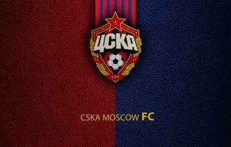 Wallpaper Logo Football Soccer Emblem Russian Club Pfc Cska