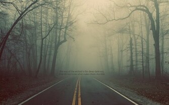 But The Way Of Wicked Is Like Deep Darkness They Do Not Know What