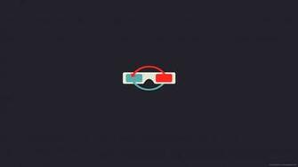 Minimal Stereo Glasses Wallpaper