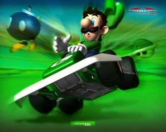 Mario Kart Luigi Wallpaper