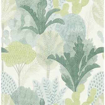 A Street Ari Green Desert Oasis Strippable Wallpaper Covers About