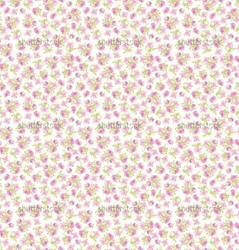 Pretty Patterns Background Small Roses Seamless
