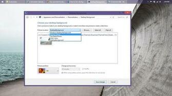 Start Screen Or Desktop To Admire The New Background You Decided