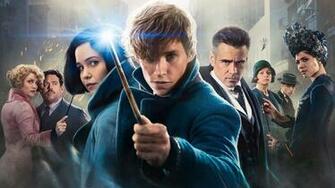 Fantastic Beasts And Where To Find Them Full Cast Wallpaper