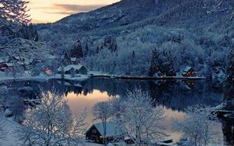 Mountain Resort Winter Macbook Pro Wallpaper