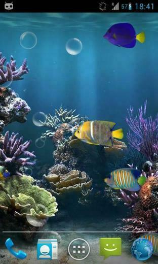 Fish Aquarium Live Wallpaper Android Apps On Google Play