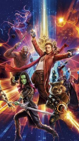 4k Guardians Of The Galaxy Top O iPhone