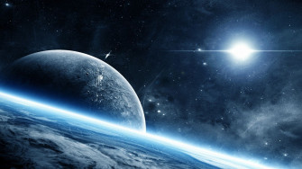 Planet Galaxy Stars 4k Horizontal Fotos De La Tierra
