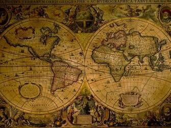 Map Ancient World Abstract 3d And Cg HD Desktop Wallpaper