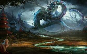 Dragon In Ancient China Wallpaper