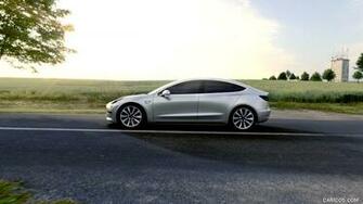 Tesla Model Side HD Wallpaper