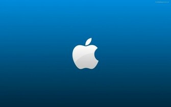 Fond Original Apple Bleu Wallpaper