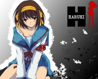 Wallpaper Haruhi Suzumiya By Diange666