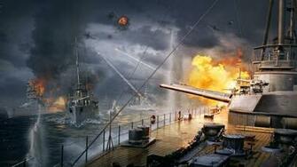 World Of Warships Full HD Widescreen Wallpaper For Desktop