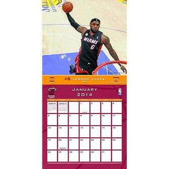 Home Obsolete Fy15 Miami Heat Wall Calendar