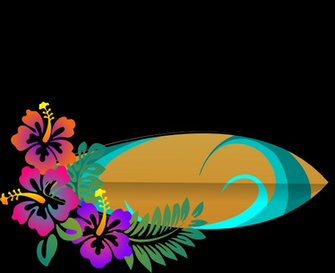 Hawaiian Tiki Clip Art Borders Clipart Panda Image