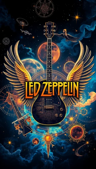 Led Zeppelin Phone Wallpaper