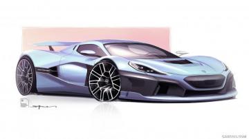 Rimac Nevera HD Wallpaper