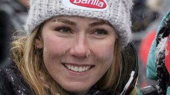 Damenabfahrt In Lake Louise Slalomqueen Shiffrin Siegt