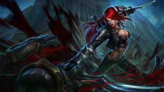 Katarina League Of Legends 4k Laptop Full HD 1080p Wallpaper Image