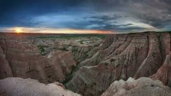 Badlands National Park South Dakota United States Widescreen