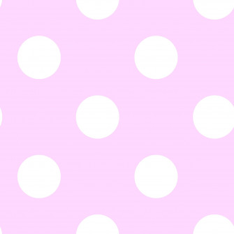Pink And White Polka Dot Wallpaper