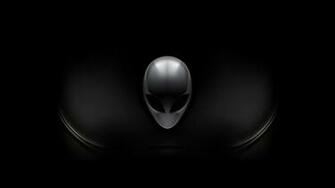 Alienware Dark Logo HD 1080p Wallpaper Compatible For