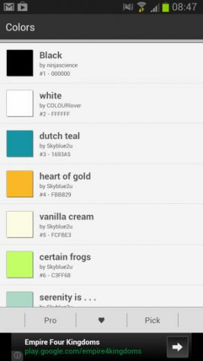 Android Solid Color Wallpaper