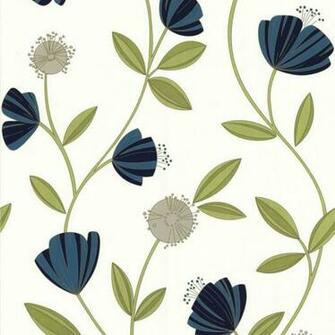 Capri Blue Cream Wallpaper Buy Online