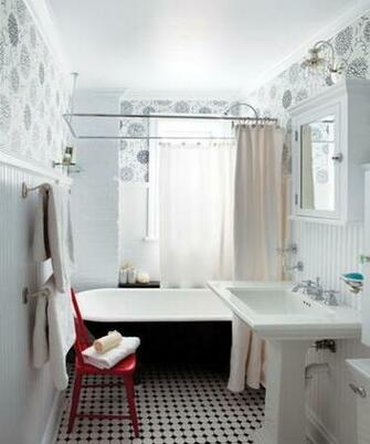 Black Clawfoot Tub Cottage Bathroom House Home