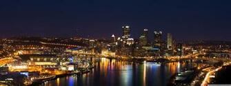 Pittsburgh Skyline Wallpaper Top