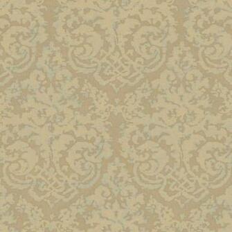 Gold Textured Damask Wallpaper Wall Sticker Outlet