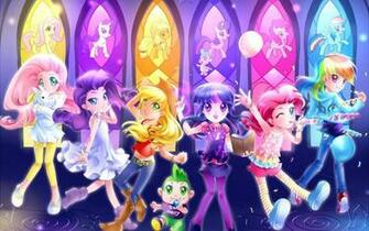Mlp Human Form High Quality And Resolution Wallpaper On