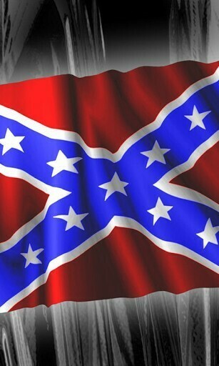 Bigger Rebel Flag Live Wallpaper For Android Screenshot
