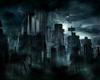 City Wallpaper Background Dark And