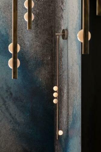 Close Up Of Oceania Siren By Calico Wallpaper Lindsey Adelman