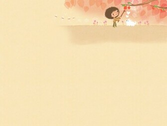 Cute Korean Graphics Wallpaper Cartoon