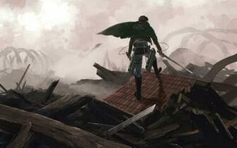 Levi Attack On Titan Shingeki No Kyojin Anime HD Wallpaper 6g