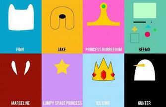 Adventure Time Minimalistic By Thegonff