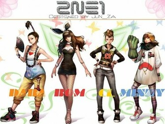 2ne1 Logo Wallpaper