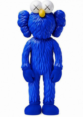 Kaws Bff Blue Companion Wallpaper