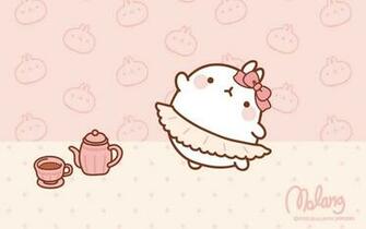 Molang Kawaii World Wallpaper