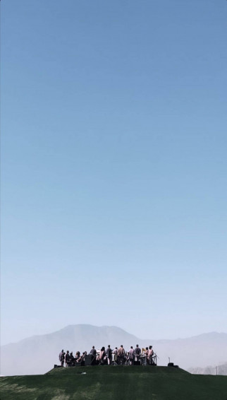 Kanye West Ye Mount Coachella Wallpaper