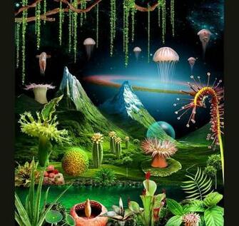 Alien World Wallpaper